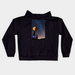 Milky Way Water Tower Greenhow Kids Hoodie